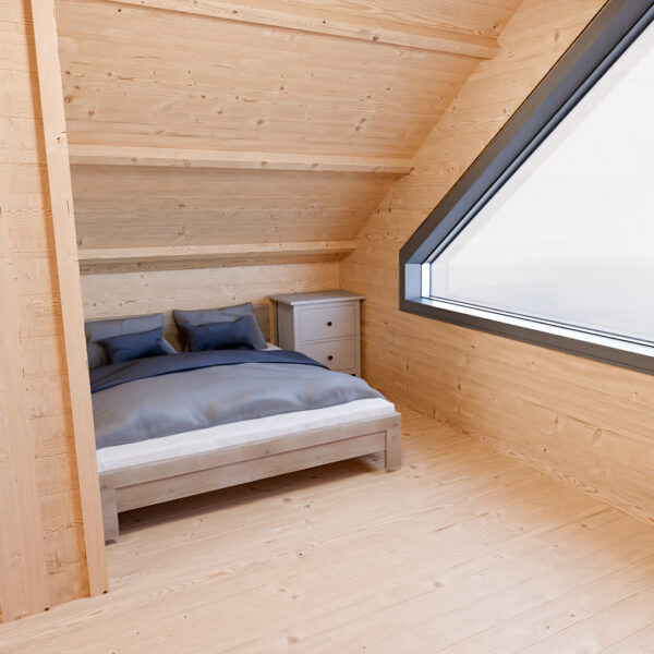 Dřevěný dům dřevostavba vrba 9