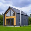 Dřevěný dům dřevostavba vrba modern