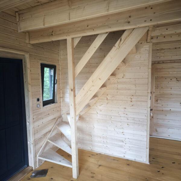 Dřevěný dům dřevostavba vrba modern 15