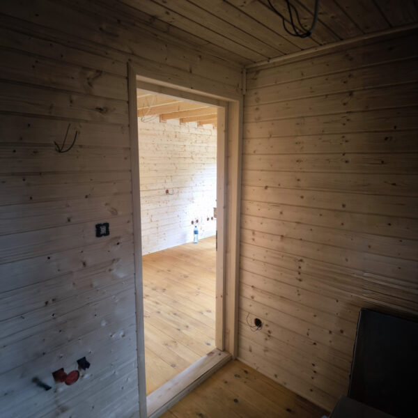 Dřevěný dům dřevostavba vrba modern 16