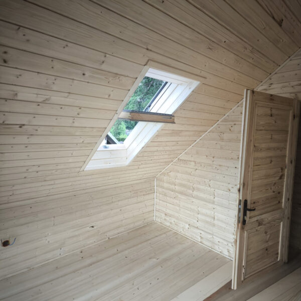 Dřevěný dům dřevostavba vrba modern 18