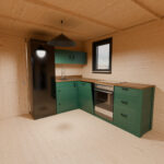 Dřevěný dům dřevostavba vrba modern 28