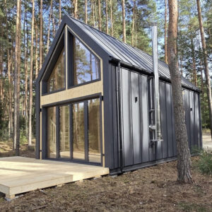 Dřevěný dům dřevostavba vrba modern 29