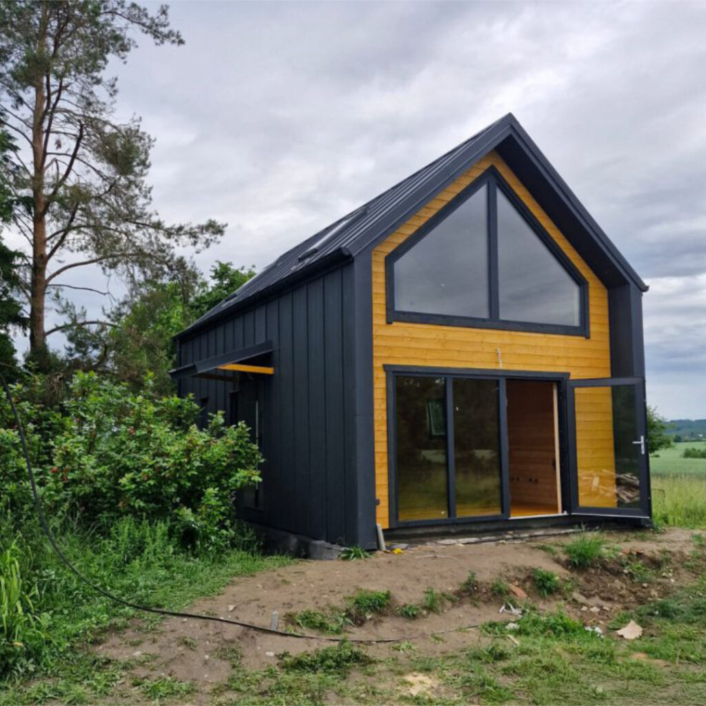 Dřevěný dům dřevostavba vrba modern 4