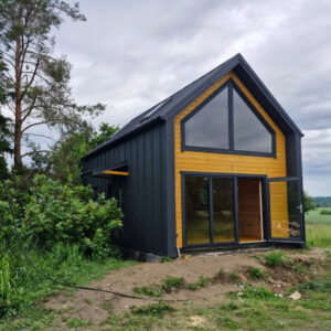 Dřevěný dům dřevostavba vrba modern 4