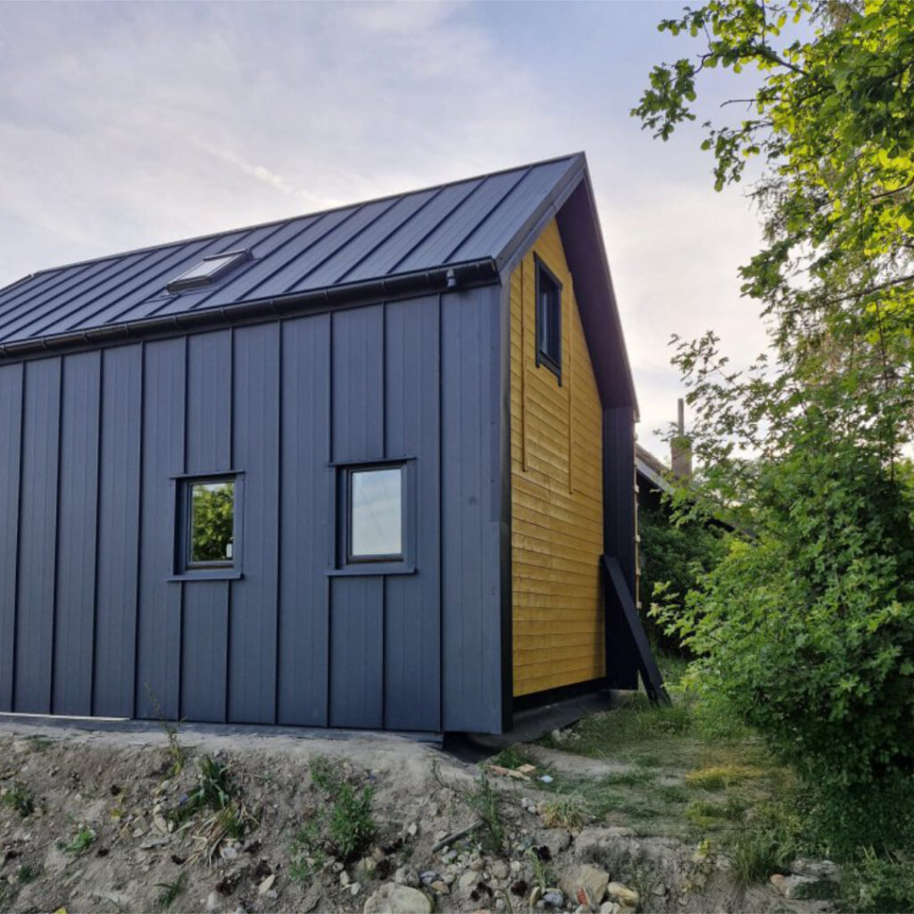 Dřevěný dům dřevostavba vrba modern 7