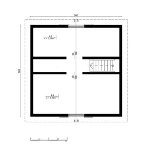 Dřevěný dům dřevostavba vrba modern 8