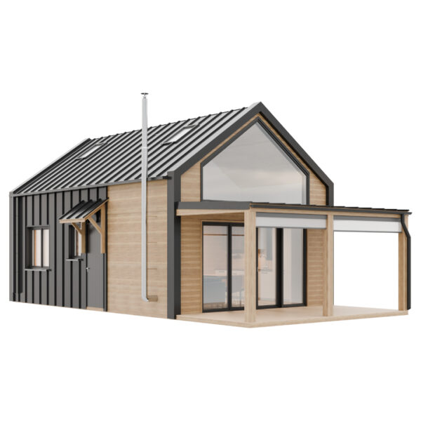 Dřevěný dům dřevostavba vrba modern max 1