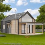 Dřevěný dům dřevostavba vrba modern max