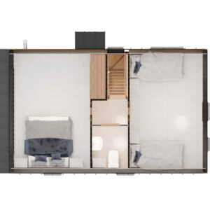 Dřevěný dům dřevostavba vrba modern max 18