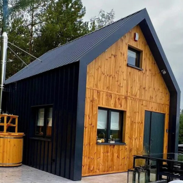 Dřevěný dům dřevostavba vrba modern max 22