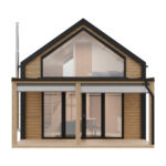 Dřevěný dům dřevostavba vrba modern max 3