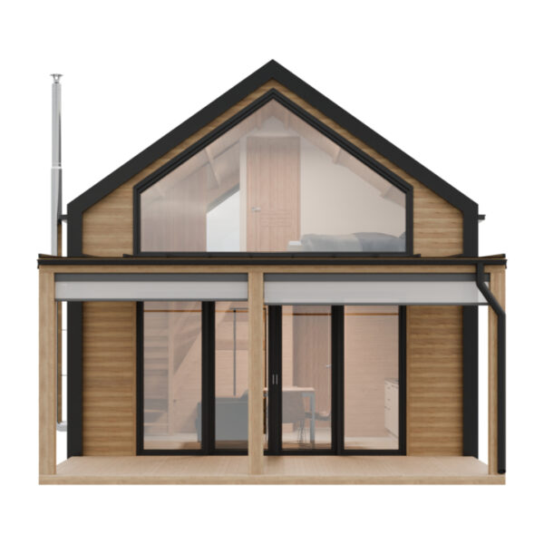 Dřevěný dům dřevostavba vrba modern max 3