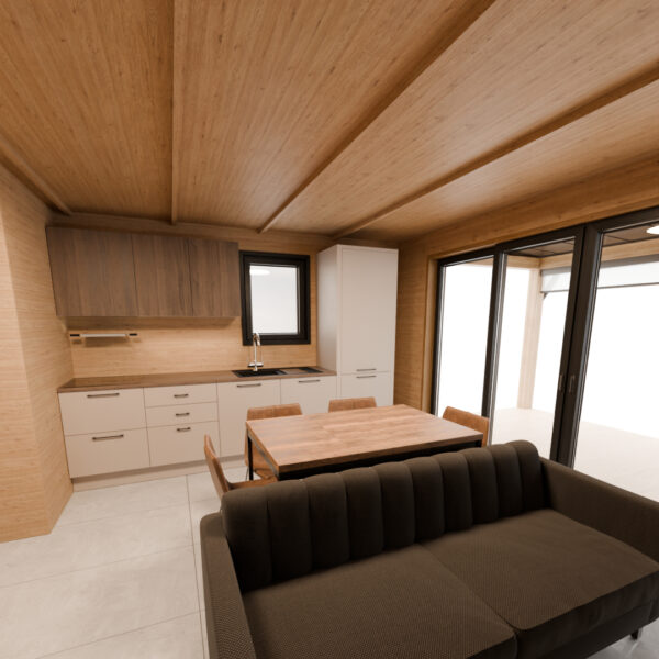 Dřevěný dům dřevostavba vrba modern max 4