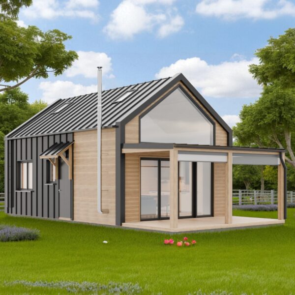 Dřevěný dům dřevostavba vrba modern max