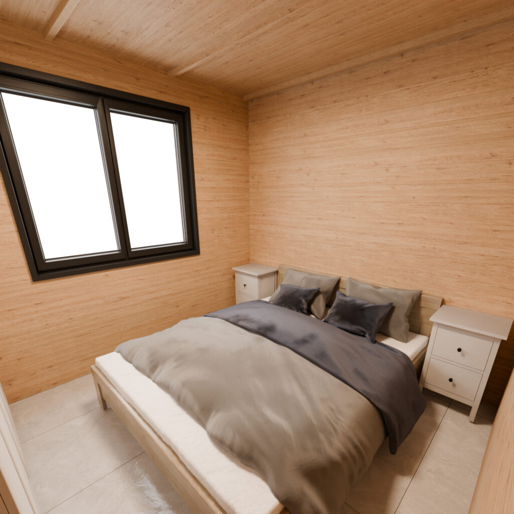 Dřevěný dům dřevostavba vrba modern max 7