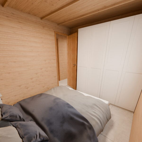 Dřevěný dům dřevostavba vrba modern max 9