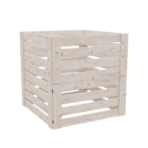 Dřevěný kompostér koncept 100x100 cm