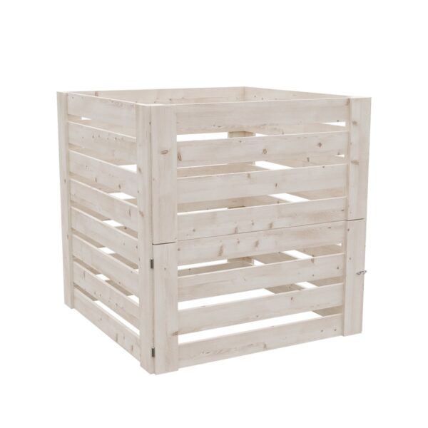 Dřevěný kompostér koncept 100x100 cm