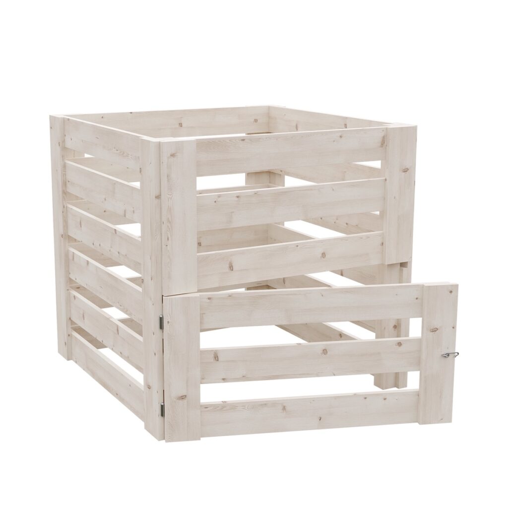 Dřevěný kompostér koncept 80x80 cm 1