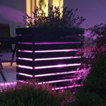 Dřevěný koš geo 5