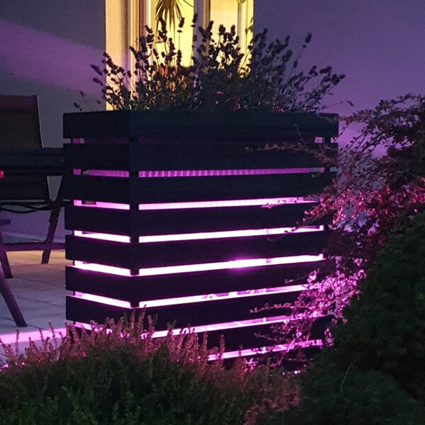 Dřevěný koš geo 5