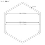 Dřevěný kryt na studnu se střechou klasik 6