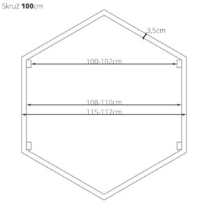 Dřevěný kryt na studnu se střechou klasik 6