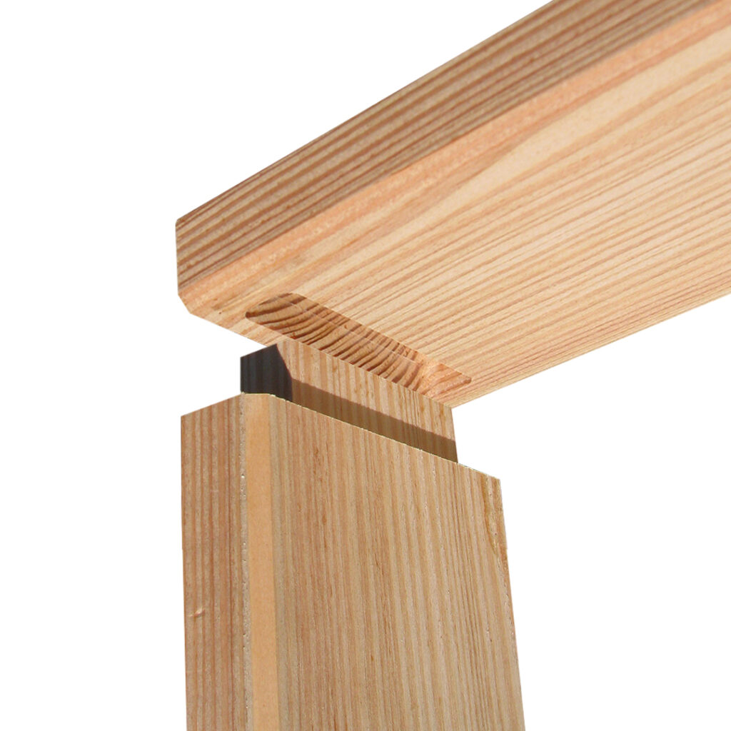 Dřevěný květináč frankie d geo pots 5