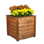 Dřevěný květináč kvadrant 55 – gigant