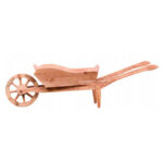 Dřevěný květináč trakaŘ 1