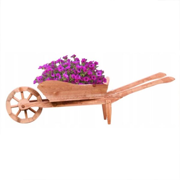 Dřevěný květináč trakaŘ