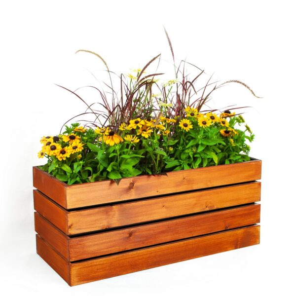 Dřevěný květináč vabc – geo pots