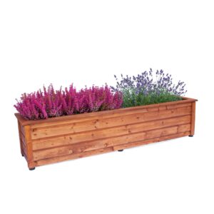 Dřevěný truhlík long kombi 170 cm