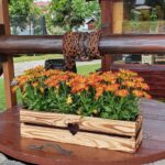 Dřevěný truhlík srdce teak 8