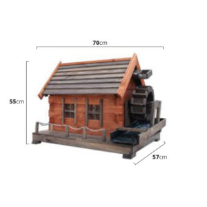 Dřevěný vodní mlýn 2