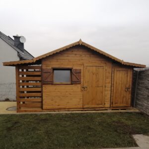 Dřevěný zahradní domek klasik 3