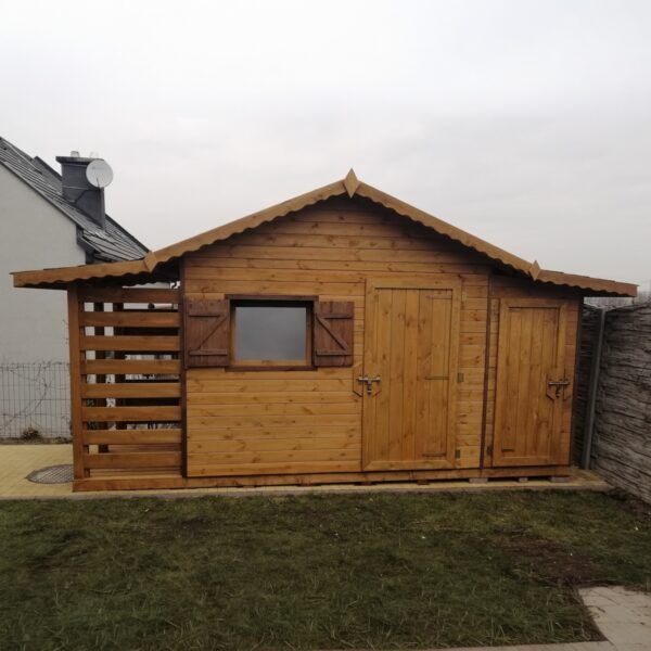 Dřevěný zahradní domek klasik 3