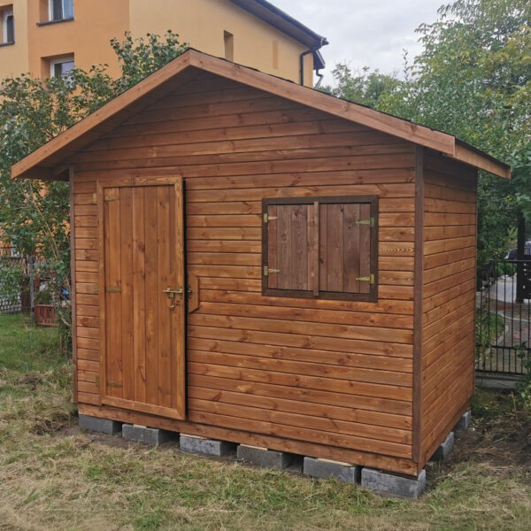 Dřevěný zahradní domek klasik 4