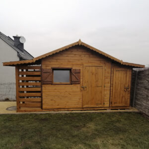 Dřevěný zahradní domek klasik profi 3