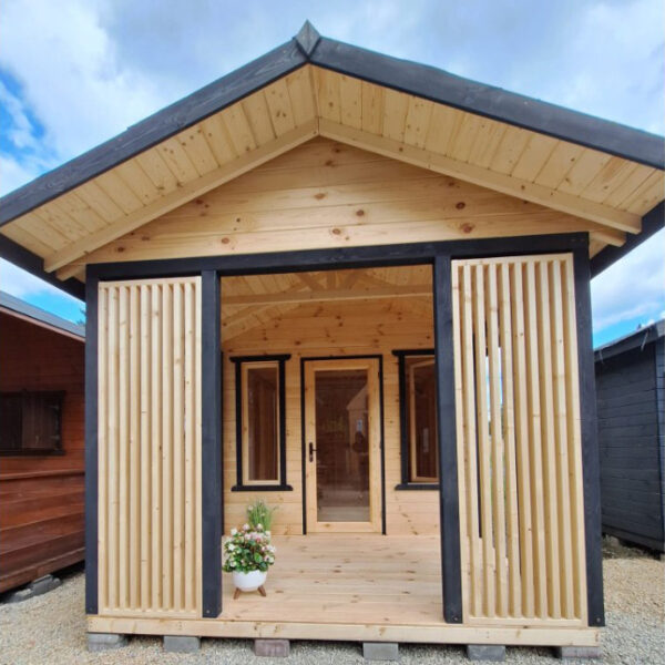 Dřevěný zahradní domek krok 1