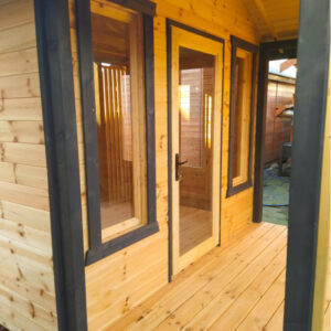 Dřevěný zahradní domek krok 3