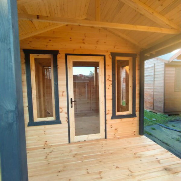 Dřevěný zahradní domek krok 4