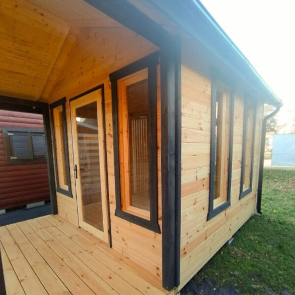 Dřevěný zahradní domek krok 5