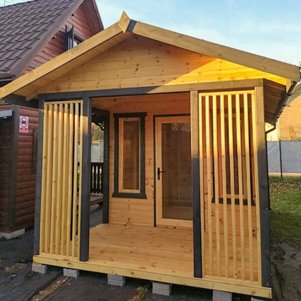 Dřevěný zahradní domek krok 6