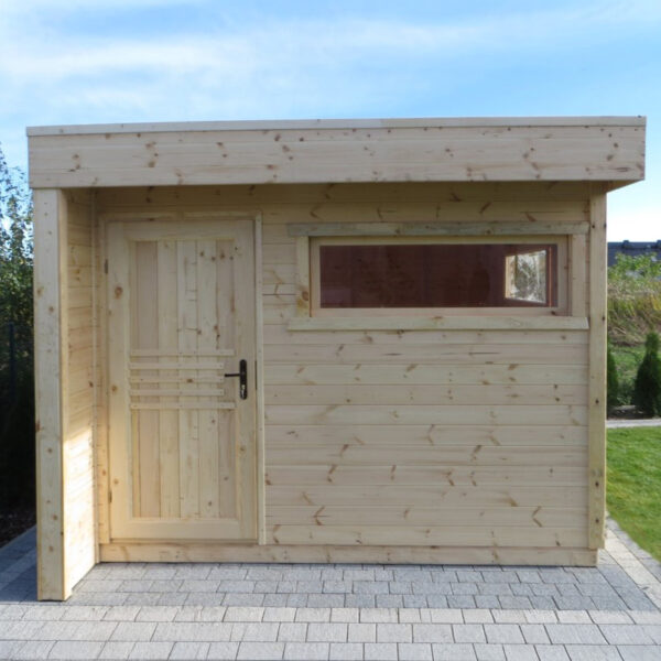 Dřevěný zahradní domek modern 1