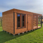 Dřevěný zahradní domek modern 2 1