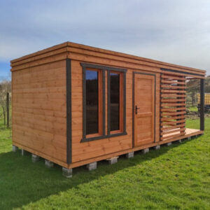 Dřevěný zahradní domek modern 2 1