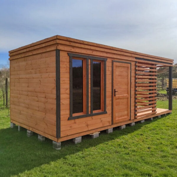 Dřevěný zahradní domek modern 2 1