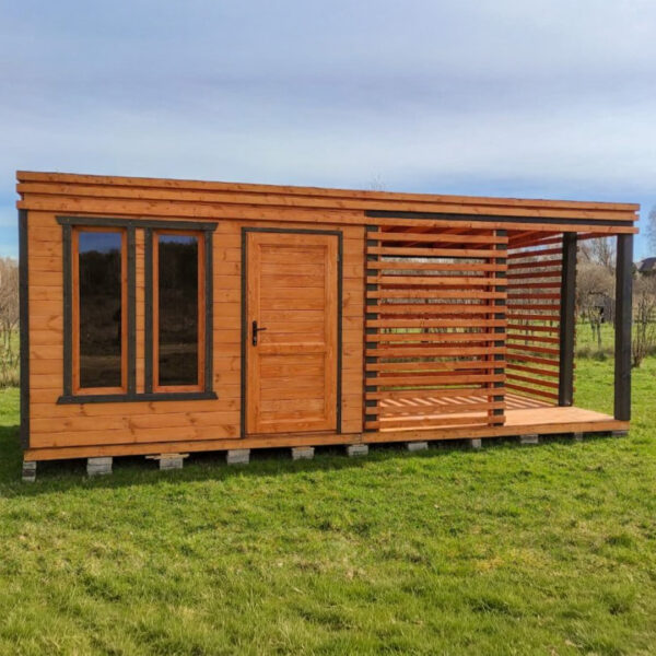 Dřevěný zahradní domek modern 2 2